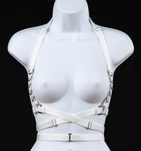 White Nyx Harness top